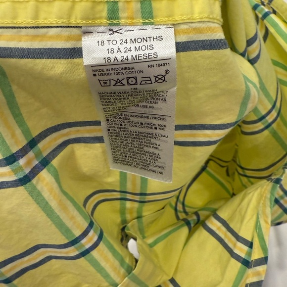 Janie and Jack Button Down - Picture 2 of 4